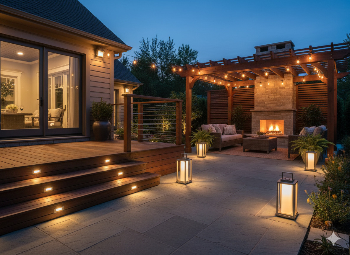 Deck and Patio Lights